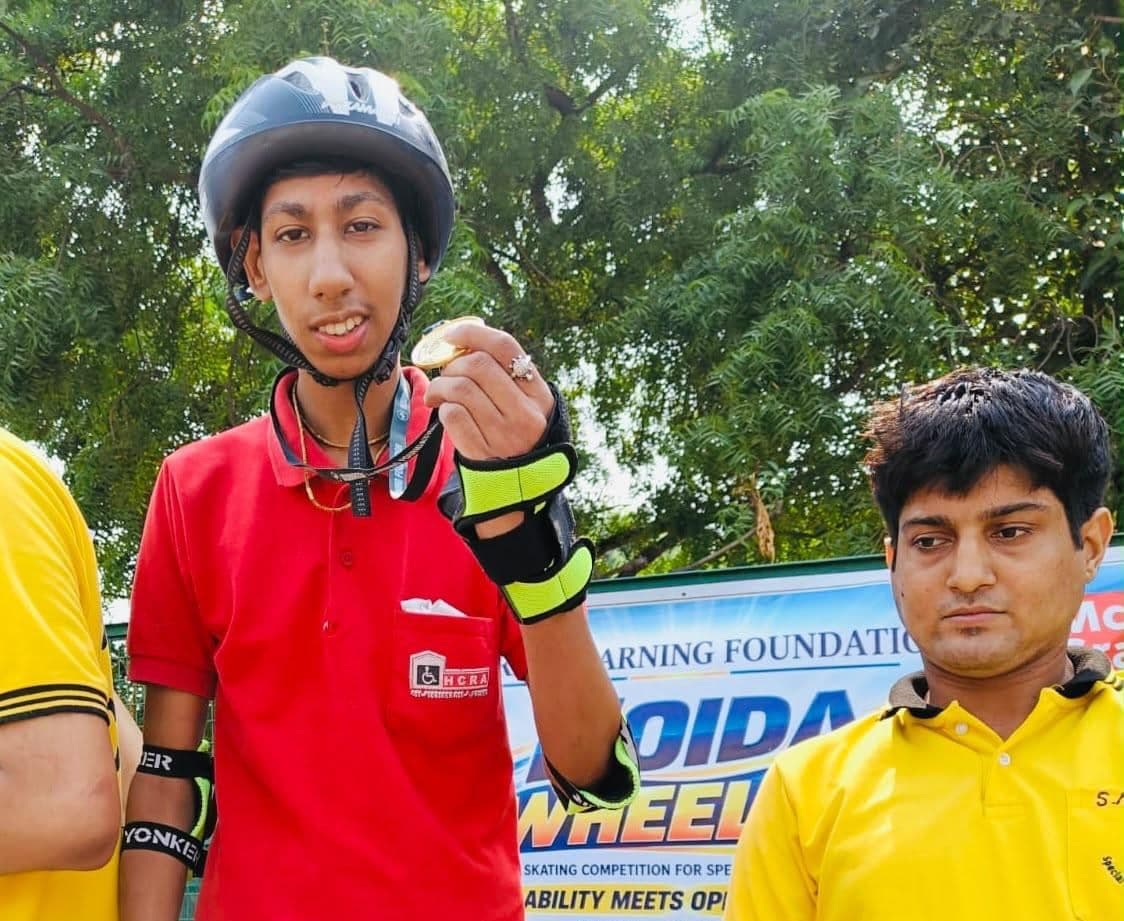 🏆 A Moment of Pride for HCRA! Bala Secures 1st Position in Skating in Noida! 🥇